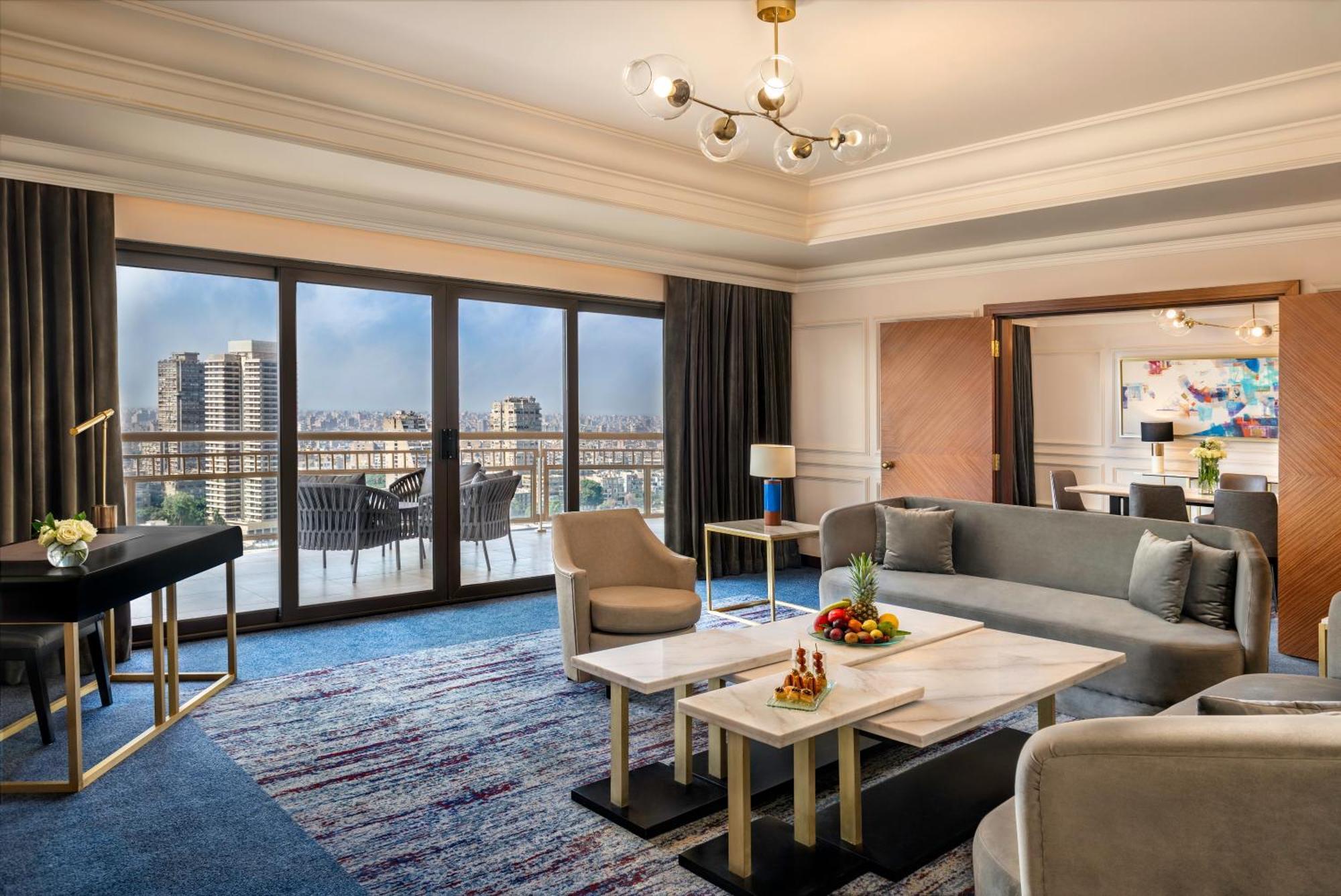 Sofitel Cairo Downtown Nile Hotel Exterior photo A suite at the hotel